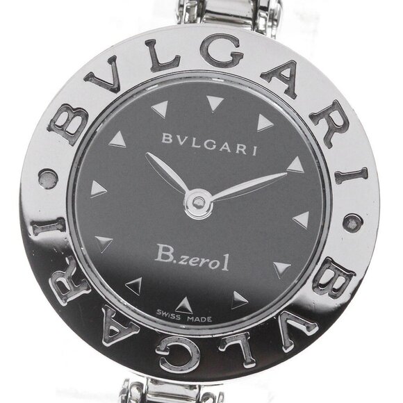 BVLGARI B-zero1 BZ22S Bangle small size Black Dial Quartz Ladies Watch_850180 - Picture 1 of 6